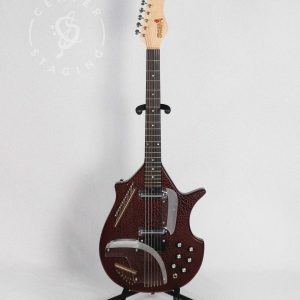 Jerry Jones Sitar Electric Guitar - Red