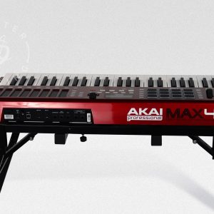 Akai MAX 49 Midi Controller - Red