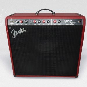 Fender Vibro King Guitar Combo Amp - Red