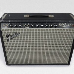 Fender 65 Deluxe Reverb (Vintage) Guitar Combo Amp - Black