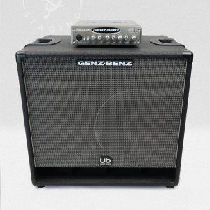 Genz Benz 1288T-UQ Bass Cabinet Speaker - Black