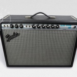 Fender 68 Custom Deluxe Reverb Guitar Combo Amp - Black