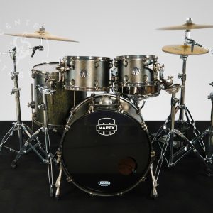 Mapex Saturn V Kit - Black Mappa Burl