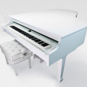 Grand Illusion 6' Grand Piano Shell (F) - White