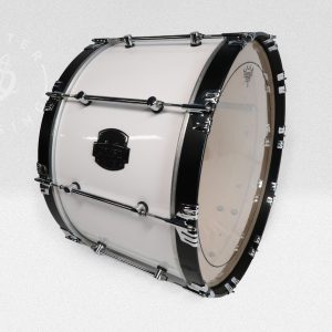 Mapex Quantum Marching Bass Drum 14"x24" - Satin White
