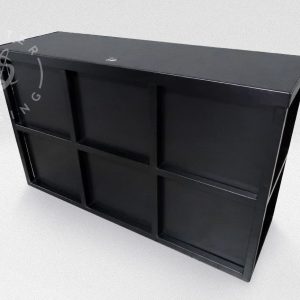 CenterStaging 5' DJ Table - Old Style - Black